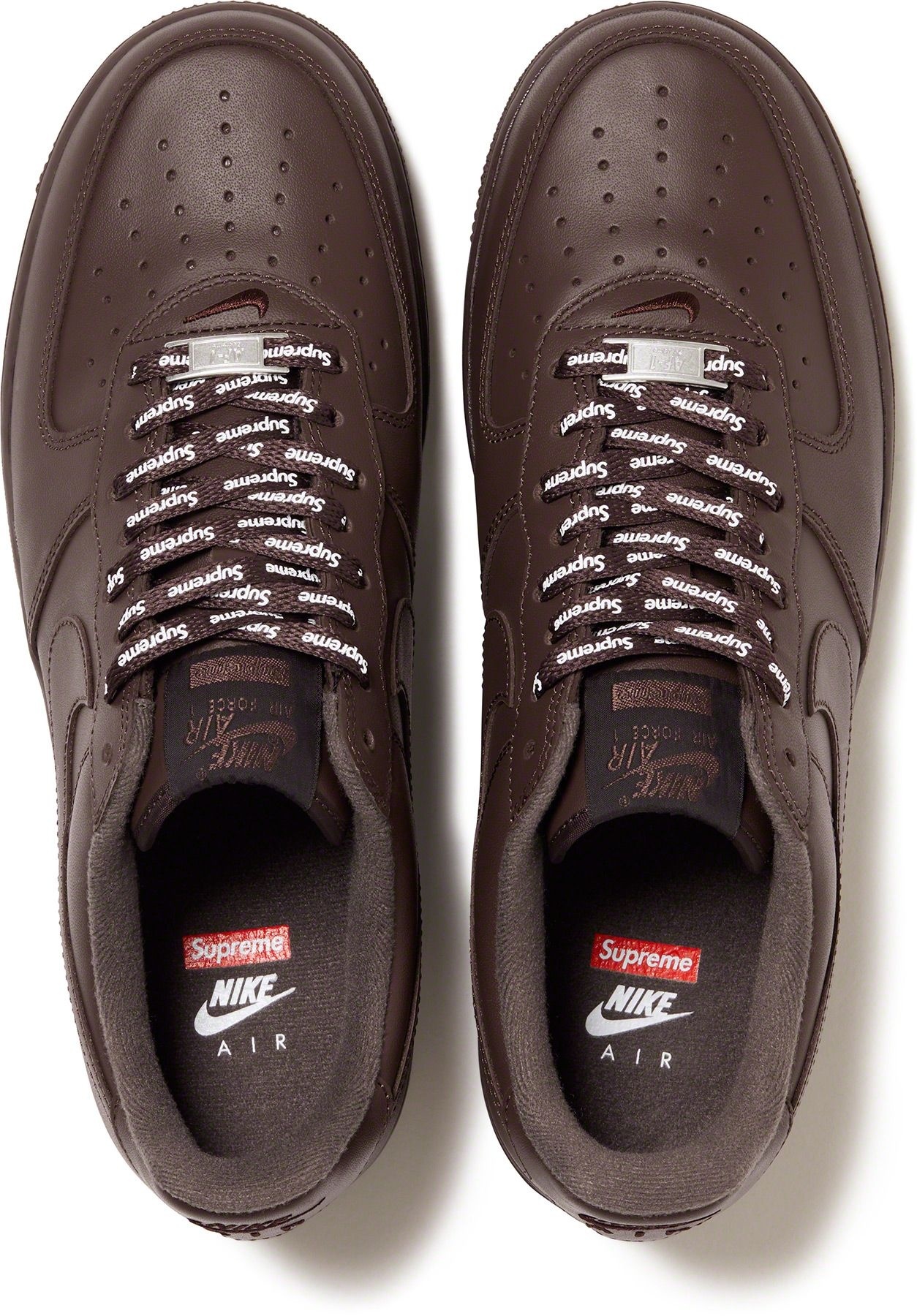 Supreme®/Nike® Air Force 1 Low Brown view 8